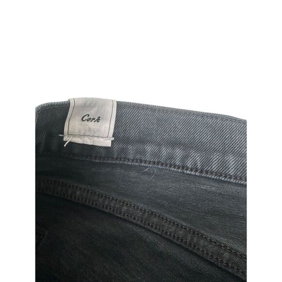 Frank & Eileen Cork The Everyday High Waist Straight Leg Jeans Worn Black sz 30 - Picture 6 of 12